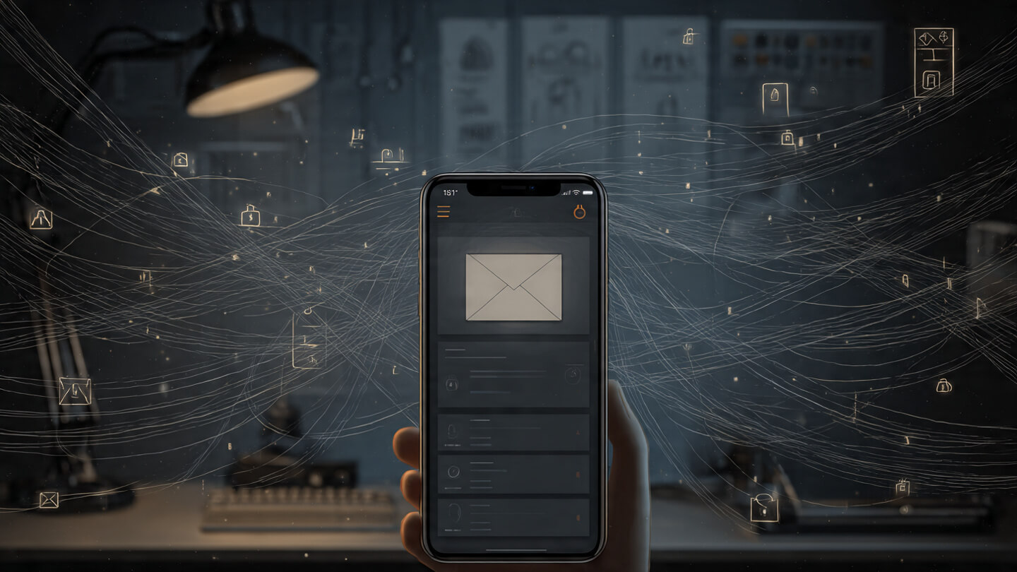 Is WhatsApp Really Secure?messaging app interface with encryption symbols