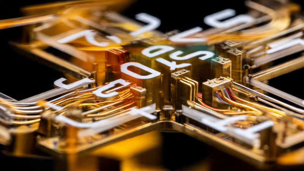 Quantum computing chip used for molecular simulation