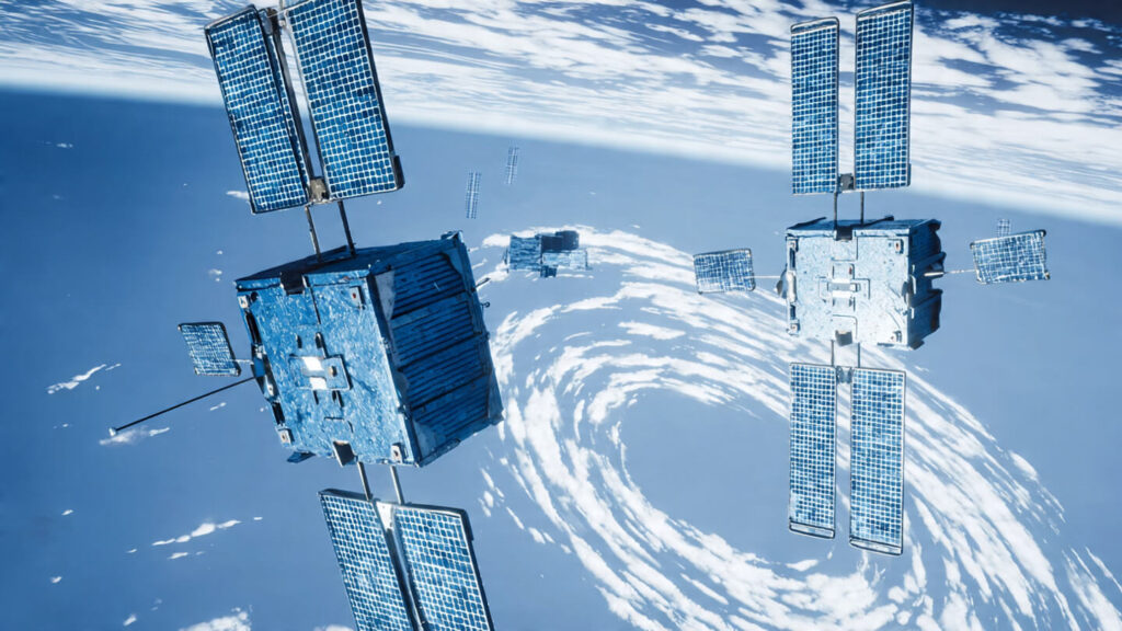 Orbital AI data center concept in low Earth orbit