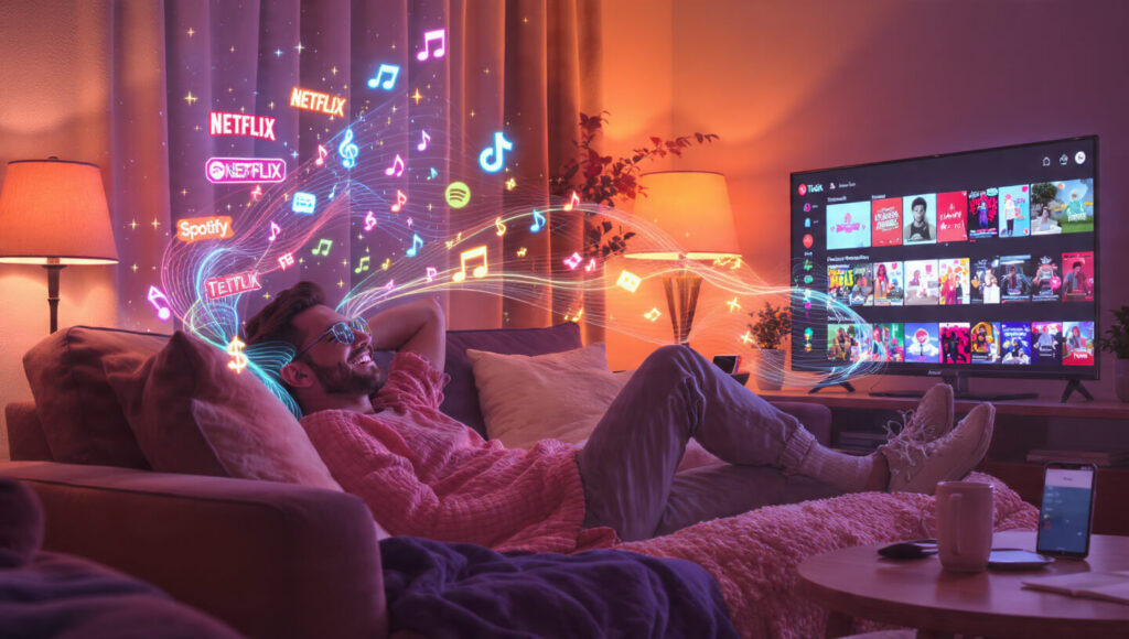 Personalized AI entertainment in daily life.

