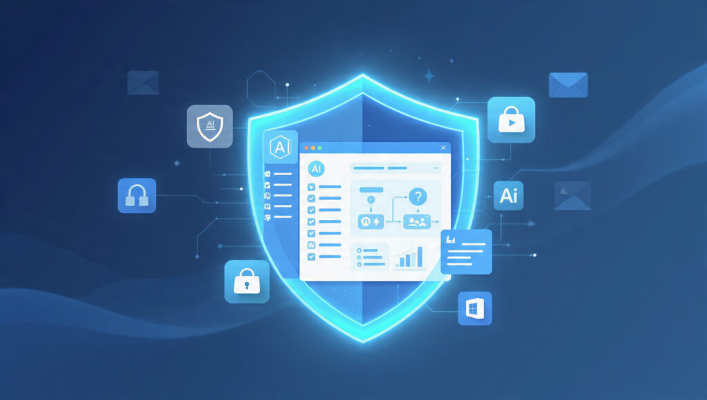 Enterprise AI security compliance inside Microsoft 365 governance boundaries